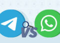 Comparing Privacy Settings Between WhatsApp Page and Telegram Download Versions