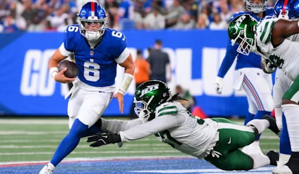 New York Jets vs New York Giants Match Player Stats
