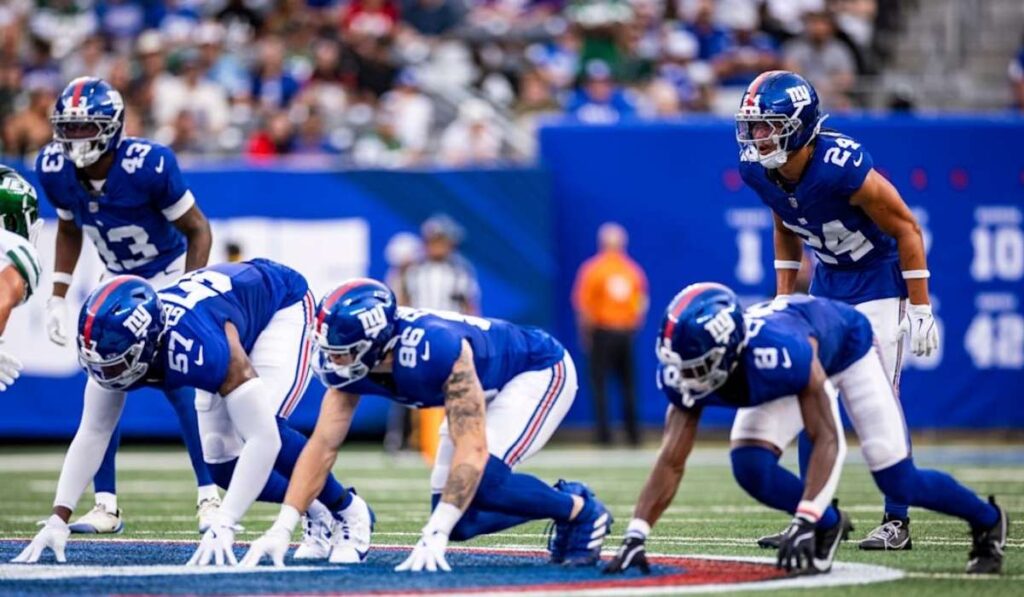 New York Jets vs New York Giants Match Player Stats