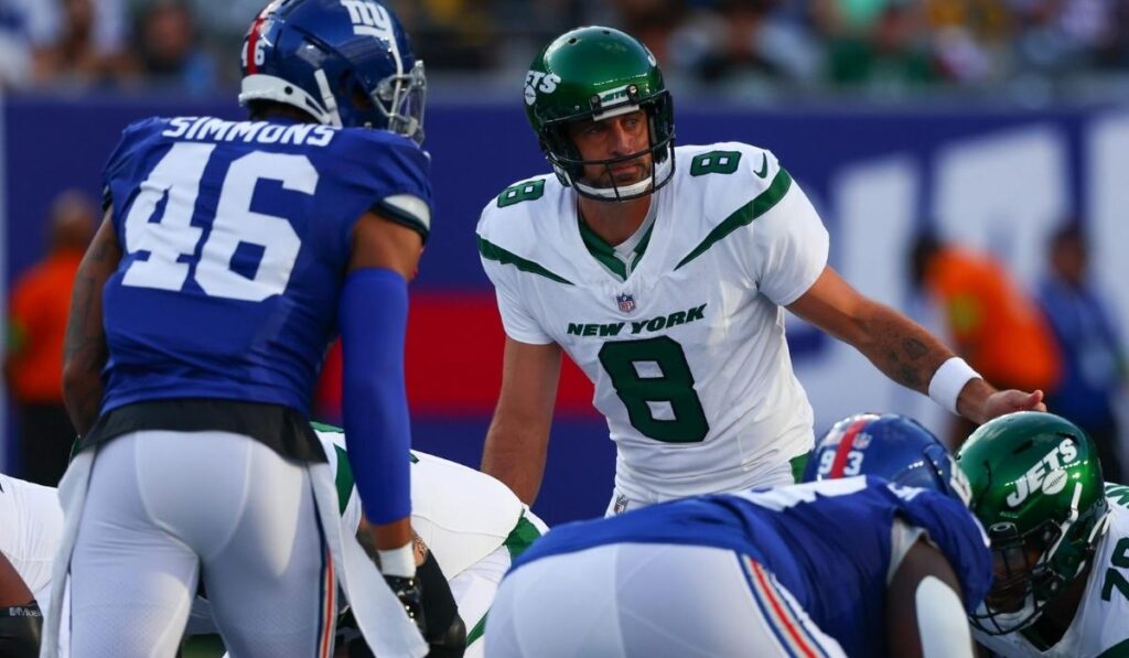 New York Jets vs New York Giants Match Player Stats