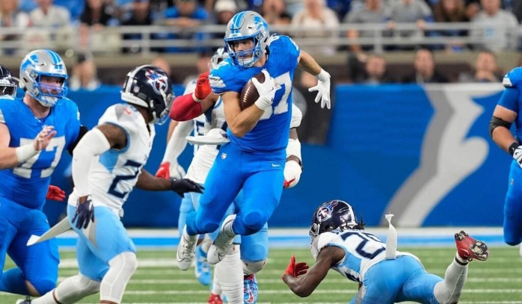 Tennessee Titans vs Detroit Lions Match Player Stats