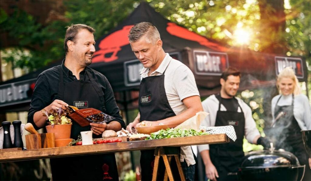 Weber Grillvorführung