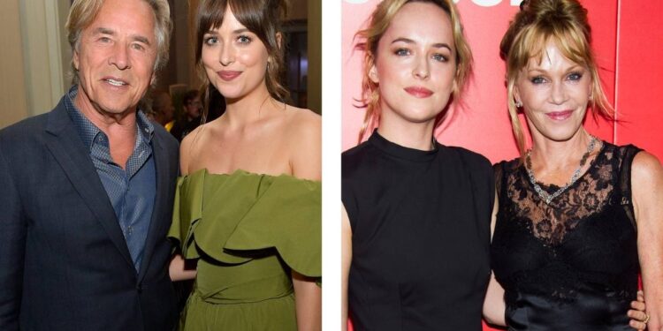 dakota johnson parents