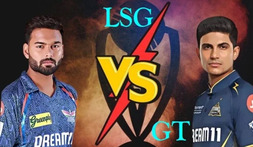 gujarat titans vs lucknow super giants timeline