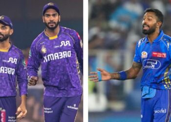 kolkata knight riders vs mumbai indians match scorecard